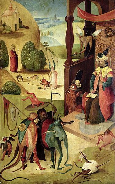 Heronymus Bosch Saint James and the magician Hermogenes